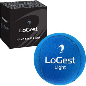 Logest Hand Stress Ball - Stress Reliever and Hand Exercise Ball - Stress Balls for Adults to Strengthen Grip Reduce Carpal Tunnel Pain Anxiety Finger Hand Arm Workout Therapy Ball 5 Levels Available in Kuwait