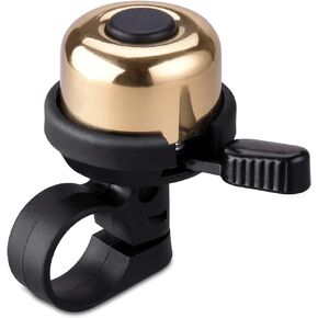 Bike Bell Brass Mini, Clearer Louder Longer Sustained Purer Tone