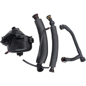 NewYall Crankcase Vent Ventilation Valve Breather Hose Kit for BMW E90 E91 E60 E61