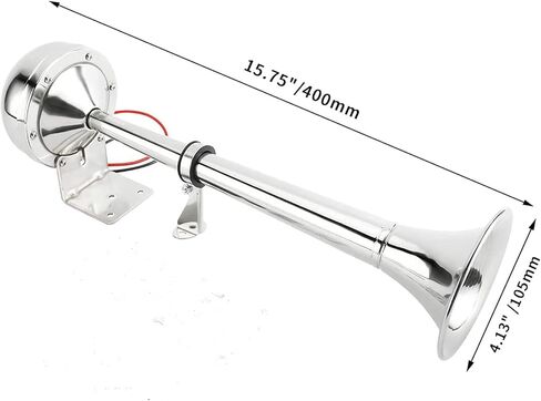 بوق قارب بحري عائم، بوق بوق 12 فولت، قرن كهربائي من الفولاذ المقاوم للصدأ للشاحنة والقارب in Kuwait