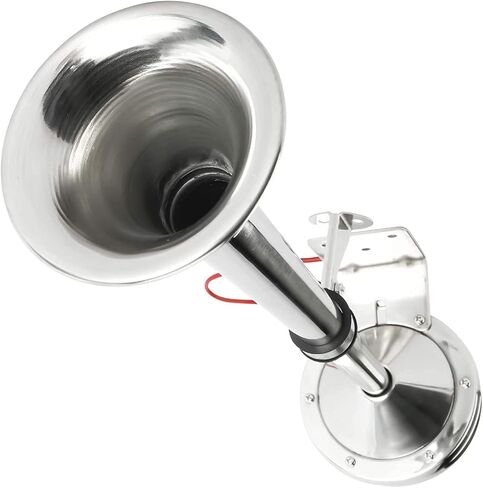 بوق قارب بحري عائم، بوق بوق 12 فولت، قرن كهربائي من الفولاذ المقاوم للصدأ للشاحنة والقارب in Kuwait