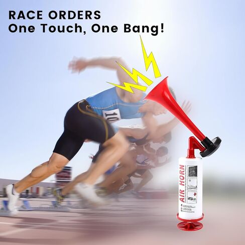 قرن هوائي محمول للسلامة، صانع ضوضاء عالية محمول، قرون هوائية للقوارب البحرية، منبه للدفاع عن النفس، مضخة هواء للتخييم، والأحداث الرياضية، وحفلات أعياد الميلاد in Kuwait