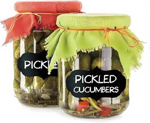 244 Premium Chalkboard Labels Bulk Includes 2 Chalk Marker，Reusable, Removable,Parties Decoration, Craft Rooms, Weddings, Storage, Marker for Mason Jars, Organize Your Home & Kitchen，Blackboard Stick in Saudi Arabia