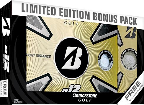 Bridgestone Golf 2023 e12 Contact Bonus Pack/Free Sleeve Golf Balls in Saudi Arabia