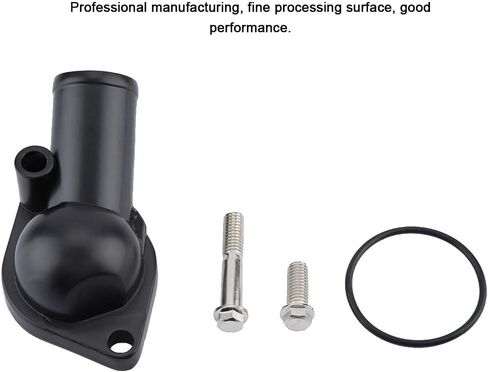 Thermostat Housing, 15° CNC Aluminum Alloy Water Neck Engine Thermostat Housing Fit for Chevy SB & BB 265 283 305 327 350 383 396 400 427 454 472 502 Engines in Saudi Arabia
