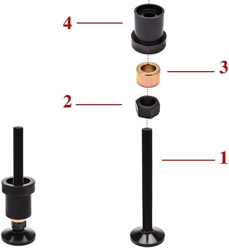 Inner Axle Side Seal Installation Tool for Dana 30/44/60 Front Differentials in Saudi Arabia