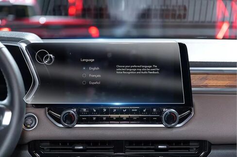 واقي شاشة متوافق مع شاشة لمس 2024 شيفروليه كولورادو Z71/ZR1 مقاس 11.3 بوصة، خالية من الفقاعات المضادة للخدش، واقي شاشة من الزجاج المقسى متوافق مع كولورادو 2024 in Kuwait