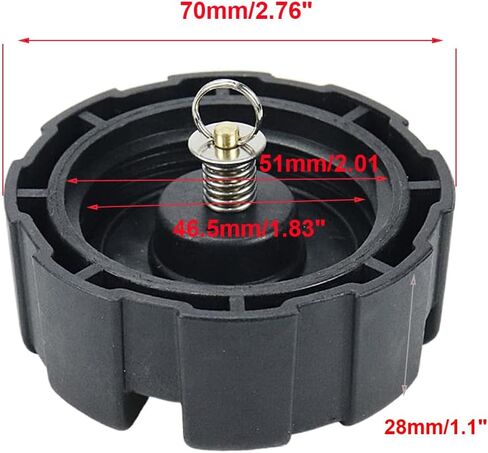 Semetall Boat Engine Fuel Tank Cap 12L 24L Gas Tank Cover Replaceable Parts Marine Outboard Fuel Tank Gas Cap for Boat Engine in Saudi Arabia