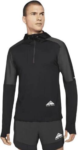 كنزة صوفية للركض Dri-Fit نصف سحاب من Nike Trail للرجال in Saudi Arabia