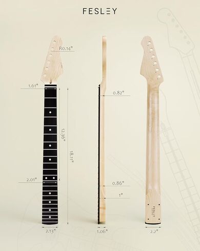 DIY ST Style Electric Guitar Kits with Poplar Body and Canadian Hard Maple Neck, 6 Strings Electric Guitar Kits, Techwood Fretboard, SSS Pickups, Build Your Own Guitar Kit, Black in Saudi Arabia