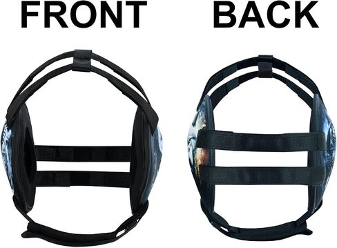 ROAR-INT BJJ Ear Guard New Easy to Adjust Design Wrestling Protective Headgear Wrestling Ear Guard MMA Jiu Jitsu (Black) in Saudi Arabia