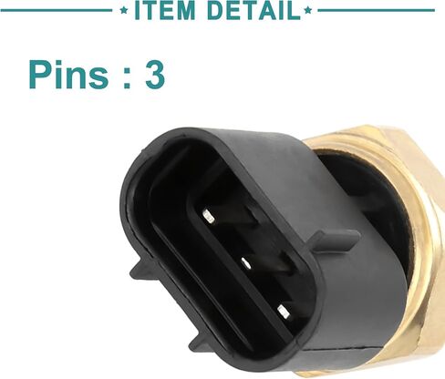 ACROPIX Car Coolant Temperature Sensor Fit for Honda Accord - Pack of 1 Gold Tone in Saudi Arabia