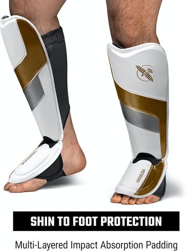Hayabusa T3 Full-Back Shin Guards in Saudi Arabia