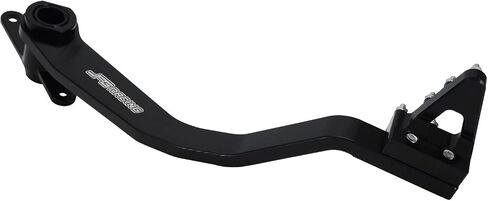 JFG RACING Dirt Bike Rear Foot Brake Pedal Pit Bike CNC Aluminum Dirt Bike Foot Brake Lever for Dirt Bike 50cc 110cc 125cc - CRF DRZ KLX CR YZ TTR - Pit/Dirt Bikes with Hydraulic Brakes-Black in Saudi Arabia