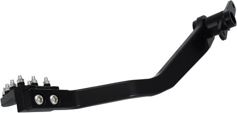 JFG RACING Dirt Bike Rear Foot Brake Pedal Pit Bike CNC Aluminum Dirt Bike Foot Brake Lever for Dirt Bike 50cc 110cc 125cc - CRF DRZ KLX CR YZ TTR - Pit/Dirt Bikes with Hydraulic Brakes-Black in Saudi Arabia