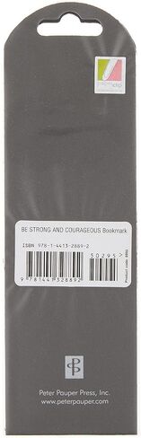 Be Strong and Courageous Beaded Bookmark in Saudi Arabia