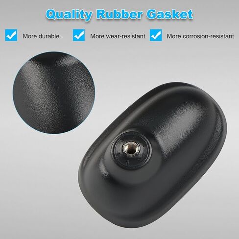 WMPHE Roof Antenna Base Repair Rubber Gasket Sealing Ring Assembly Compatible with 2007-2013 Mini Cooper R55 R56 1.6L L4 Replacement for 65203417195 65203442105 3442105 in Saudi Arabia