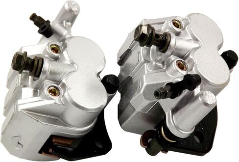 مجموعة فرجار الفرامل الأمامية اليسرى واليمنى WFLNHB مع وسادات 59300-05H00-999 بديلة لـ Yamaha Rhino 660 2004-2007 Rhino 700 2008-2013 Rhino 450 2006-2009 in Kuwait