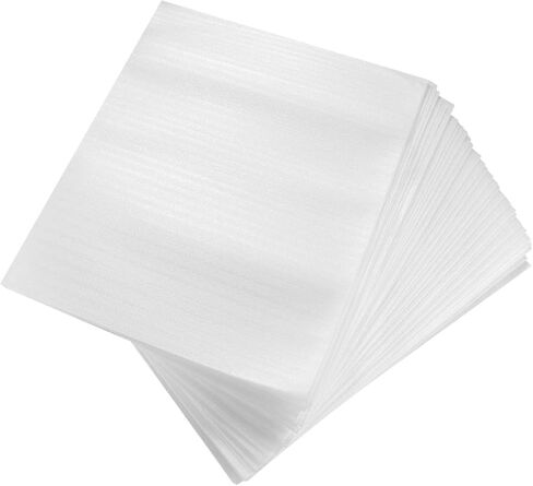 أوراق تعبئة إسفنجية من NUOBESTY (100، 15 × 20 سم) أوراق لف إسفنجية للوسادة، وأكياس لتحريك لوح الرغوة in Kuwait