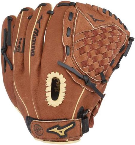 Mizuno unisex teen 11" Prospect Series PowerClose Baseball Glove 11 , Brown Tartan Flex Web, US in Saudi Arabia