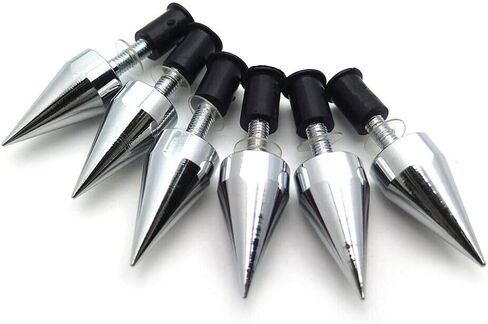 XKMT-Universal Black Spike Bolts Compatible with Windscreen Fairings License Plate [B00YWCQKTC] in Saudi Arabia