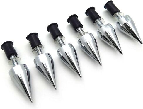 XKMT-Universal Black Spike Bolts Compatible with Windscreen Fairings License Plate [B00YWCQKTC] in Saudi Arabia
