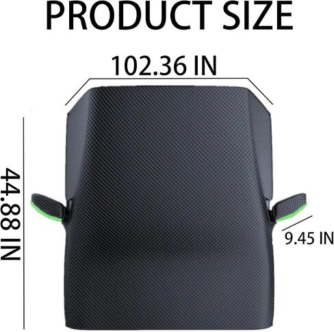 Car Windshield Cover for Ice and Snow, Automotive Windshield Snow, Ice, UV, Frost Removal Wiper & Mirror Protector with Magnetic Edges, All Weather Universal for Most Cars (Green Strip) in Saudi Arabia