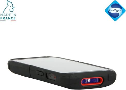 حافظة متينة لهاتف هانيويل CT40XP- CT40، غطاء واقٍ مقاوم للصدمات من الدرجة العسكرية متوافق مع ملحقات الشحن، مواد معاد تدويرها، أسود in Kuwait