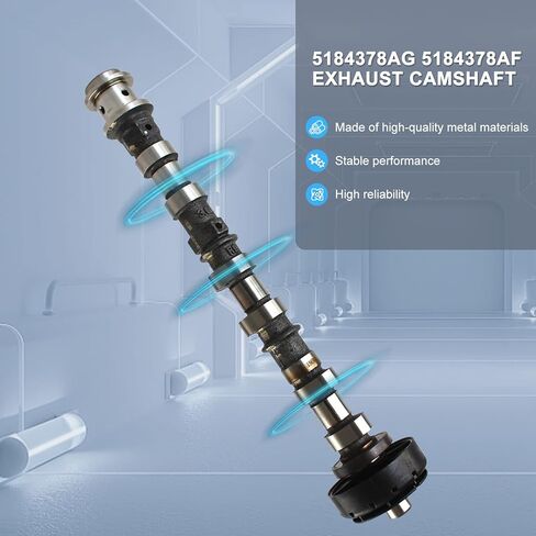 DAYSYORE 4x مجموعة أعمدة الكامات المحرك الجديدة استبدال OE 5184377AG 5184378AG 5184379AG 5184380AG يناسب 2011-2018 Jeep Grand Cherokee لكرايسلر لأجزاء ما بعد البيع لمحرك دودج رام in Kuwait