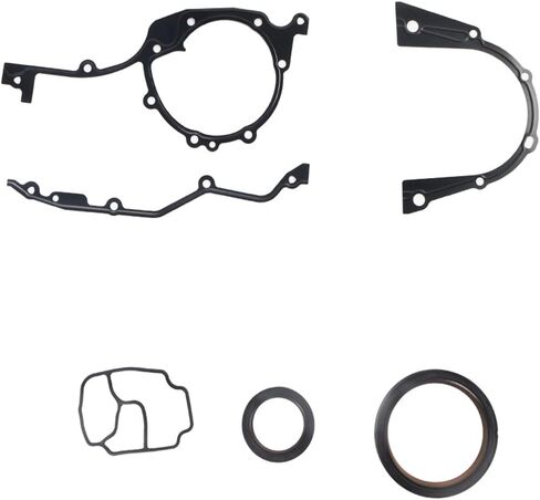 مجموعة حشية سفلية من AUCERAMIC مع حشية وعاء الزيت مناسبة لـ 1999-2008 BMW 320i 323Ci 323i 328i 325Ci 325i 325Xi 330Ci 330i 330Xi 525i 528i 530i X3 X5 Z3 Z4 2.2L 2.5L 2.8L 3.0 L L6 M52 M54 in Saudi Arabia