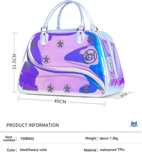 PGM Women's Colorful Lightweight Golf Clothes Bag with Separate Shoe Compartment for Travel in Saudi Arabia