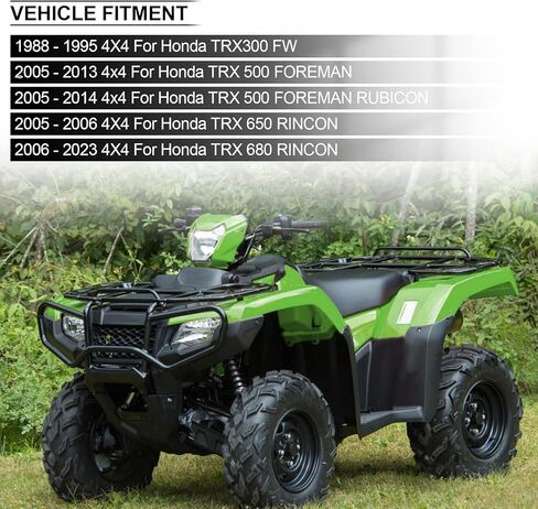محور السيرة الذاتية الأيسر الأمامي لـ 2005-2009 2011-2013 لهوندا فورمان 500/روبيكون 500,1988 1990-1995 لهوندا FourTrax 300,2006 2007 2008 2009 2010 2011 2012 2013 2014 2015 201 6 2017 لهوندا رينكون 680 in Kuwait