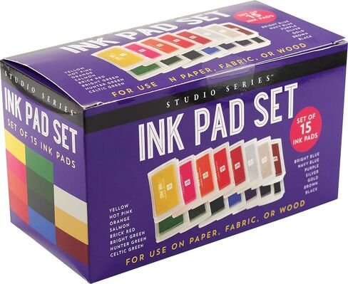 Studio Series Ink Pad Set (15 colors) in Saudi Arabia