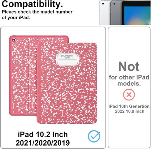 Supveco Case for iPad 9th/8th/7th Generation 10.2 inch 2021/2020/2019 in Saudi Arabia