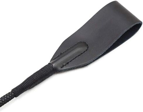 مقبض ذهبي لركوب الخيل الحقيقي مقاس 18 بوصة مع جزء علوي من الجلد الطبيعي | محاصيل عالية الجودة | محصول حصان الفروسية in Kuwait