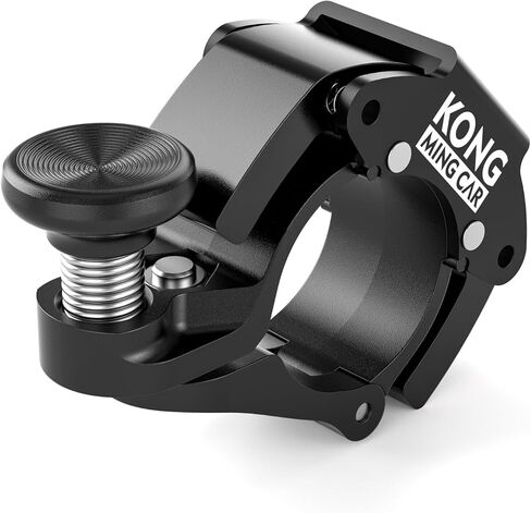 جرس الدراجة - جرس دراجة من الألومنيوم للمقود (22 مم - 24 مم) - قرن جرس دراجة بصوت عالٍ وواضح وواضح للبالغين أو دراجات الأطفال in Kuwait