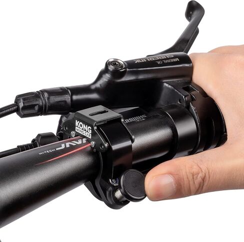 جرس الدراجة - جرس دراجة من الألومنيوم للمقود (22 مم - 24 مم) - قرن جرس دراجة بصوت عالٍ وواضح وواضح للبالغين أو دراجات الأطفال in Kuwait