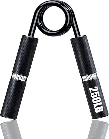 HORUMP Grip Strength Trainer 4 Pack (50-200LB), Metal Hand Grip Strengthener, Forearm Strengthener, No Slip Heavy-Duty Hand Gripper for Finger Strength Training, Injury Recovery and Muscle Building in Saudi Arabia