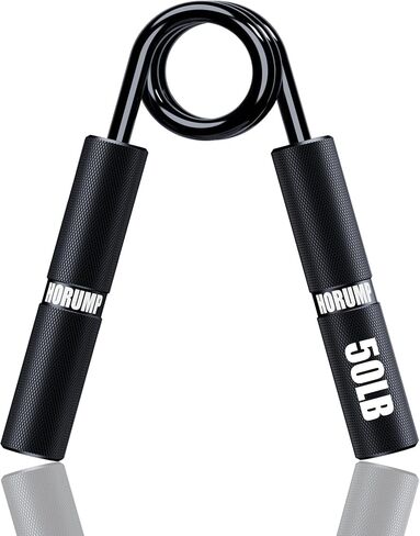 HORUMP Grip Strength Trainer 4 Pack (50-200LB), Metal Hand Grip Strengthener, Forearm Strengthener, No Slip Heavy-Duty Hand Gripper for Finger Strength Training, Injury Recovery and Muscle Building in Saudi Arabia