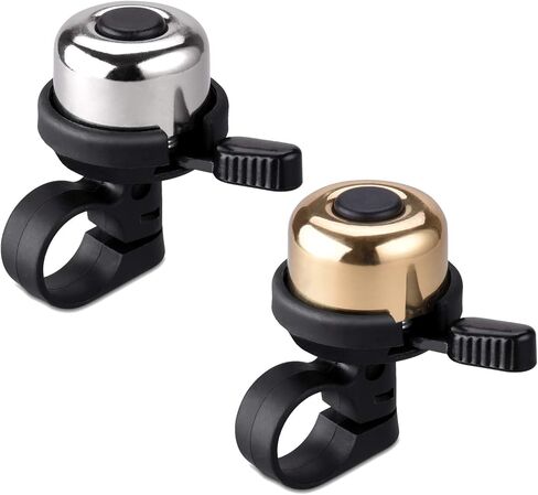 Bike Bell Brass Mini, Clearer Louder Longer Sustained Purer Tone in Saudi Arabia