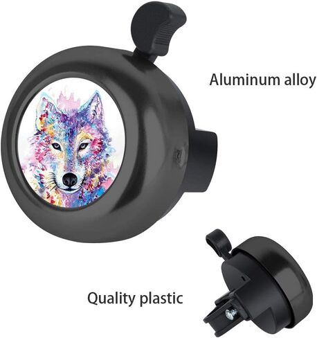 MZELQ Bicycle Bell Cute Clear Sound Adjustable Size Aluminum Bike Accessories Bell Ring for Girls Women Kids Adults in Saudi Arabia