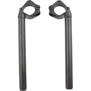 Pair Clip Ons Fork Tube Handlebars Compatible with 2018 2019 2020 2021 2022 2023 2024 Kawasaki Ninja 400 500 Right and Left