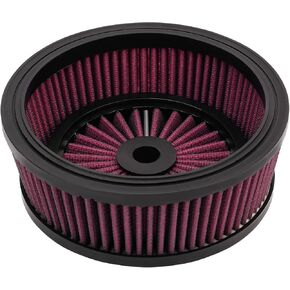 Air Filter Compatible with Harley Dyna/FXR 1993-2017,Softail 1993-2015,Touring 1993-2007,Dyna FXDLS 2016-2017,Softail 2016-2017,Touring 2008-2016,Trike 2008-2016,Sportster 1991-2019