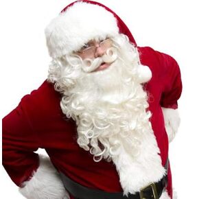 HM Smallwares Ultimo Santa Wig, Beard and Mustache Set