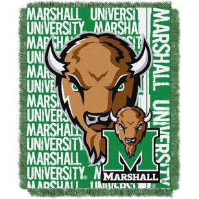 Officially Licensed NCAA "Double Play" Triple Woven Jacquard Throw Blanket, 48" x 60", Multi Color