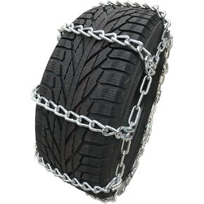 TireChain.com 12-16.5, 12 16.5 Extra Heavy Duty Mud Tire Chains Set of 2 (2437-14)