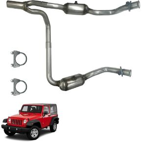 Catalytic Converter 50498 Both Side Compatible with Jeep Wrangler 2010-2011 3.8L