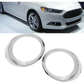 labwork Fog Light Bezel Chrome Trim Ring Replacement for Fusion Mondeo 2013-2016 Driver & Passenger Side DS7Z-17E811-AA DS7Z-17E810-A
