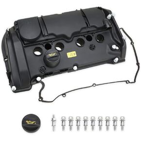Valve Cover Compatible with 2011-2016 Mini Cooper S Countryman Paceman Hatchback Clubman Convertible Coupe R55 R57 R58 R59 R60 R61 JCW 1.6 Turbo Replaces 11127646552