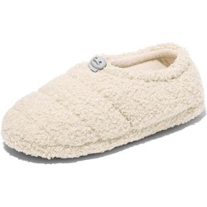 NewDenBer Men's Warm Memory Foam Slippers Soft Fuzzy Fleece Lined Slip on Indoor House Shoes